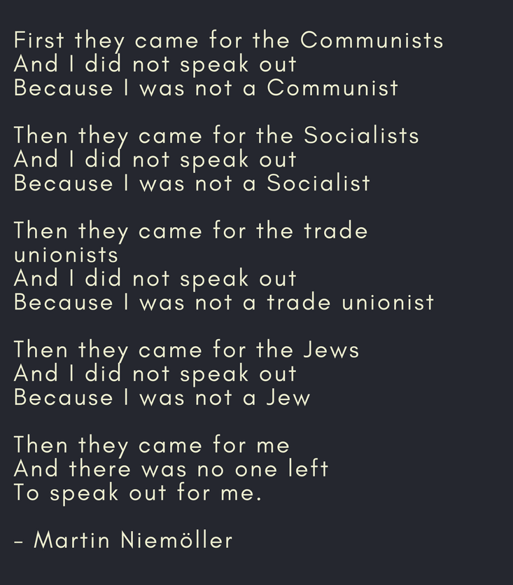 First they came - Unitarian Universalist Service Committee
