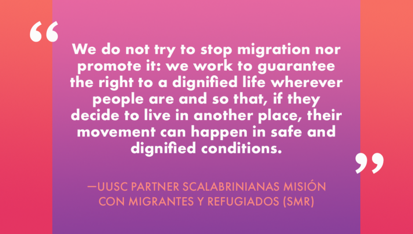 Supporting People in Migration on World Refugee Day Unitarian