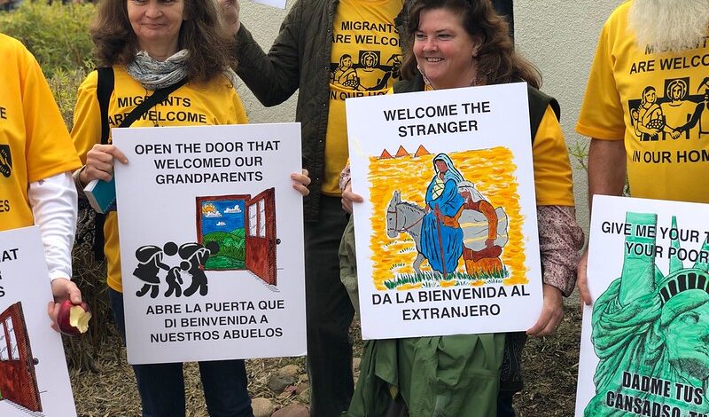 UUA demonstration for immigration