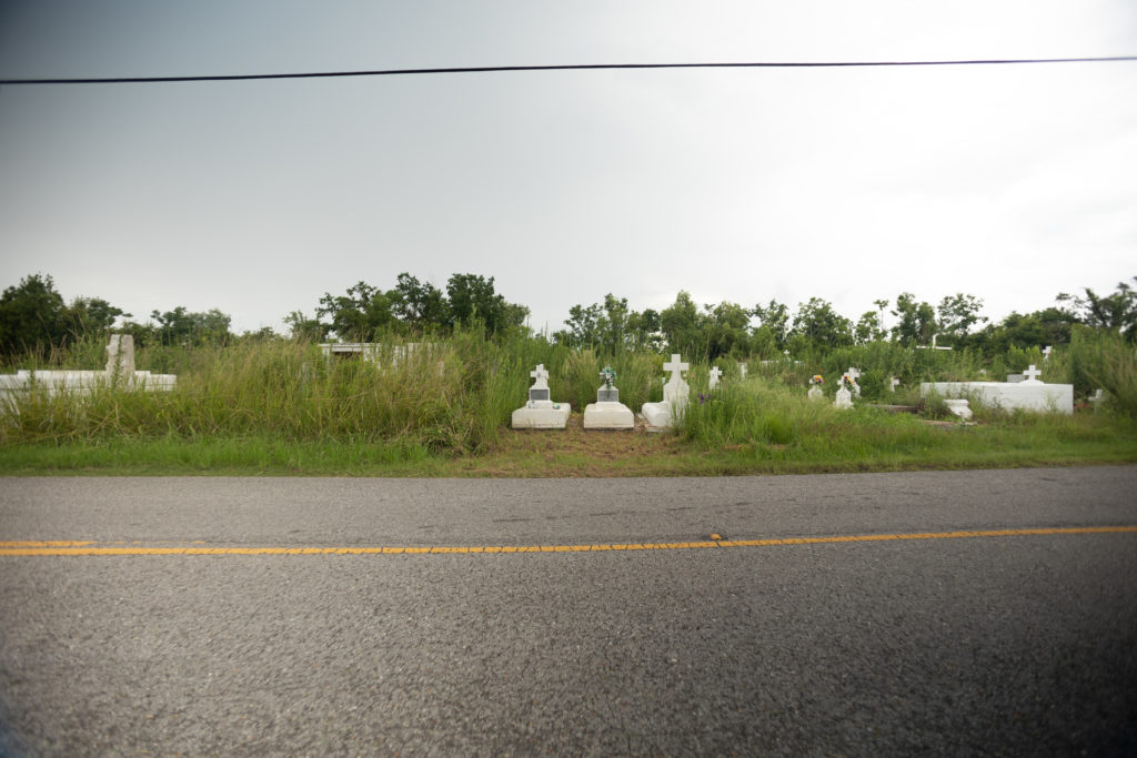 A burial site in southern Louisiana. 