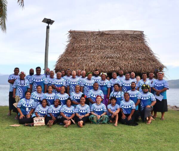 Group photo of Kioa Island Community Organization