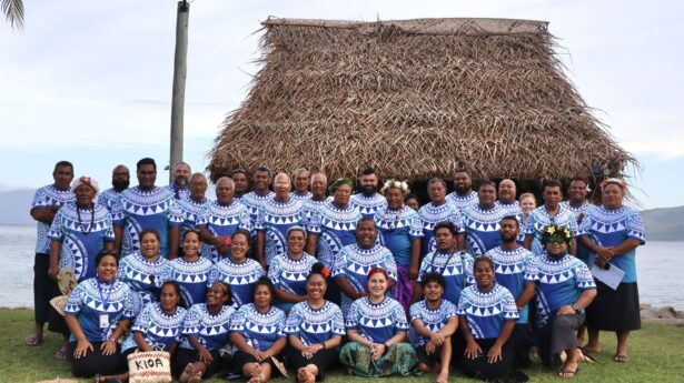 Group photo of Kioa Island Community Organization