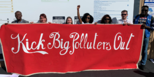 Corporate Accountability present at COP27 and hosting demonstration against pollution from corporations