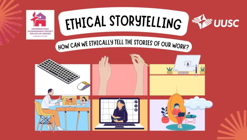 UUSC CAPAS Ethical Storytelling banner
