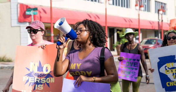 A Women’s Day march in The Bahamas lifting up issues impacting women across the nation